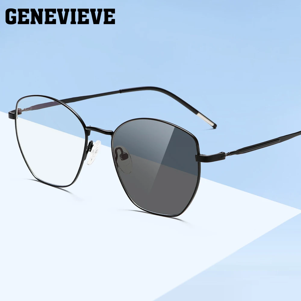 GENEVIEVE новые персонализированные кошачий глаз модный дизайн женские фотохромные очки с защитой от синего света настраиваемые рецепт 66020
GENEVIEVE новые персонализированные кошачий глаз модный дизайн женские фотохромные очки с защитой от синего света настраиваемые рецепт 66020
