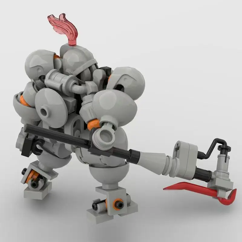 Конструктор MOC Q-версия: Мини-робот-воин (Меха) из серии «Военная техника» – развивающая сборная игрушка для мальчиков, отличный подарок
Конструктор MOC Q-версия: Мини-робот-воин (Меха) из серии «Военная техника» – развивающая сборная игрушка для мальчиков, отличный подарок