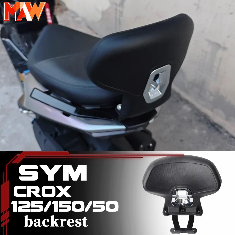 Motorcycle backrest, passenger backrest, rear rack for SYM Crox 125 / Crox 150 / Crox 50
Motorcycle backrest, passenger backrest, rear rack for SYM Crox 125 / Crox 150 / Crox 50