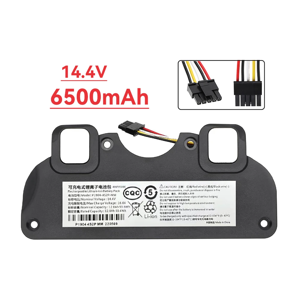 for CECOTEC CONGA 4090 4490 4590 4690 Robot Vacuum Cleaner Accessories Spare battery - 14.4V 12800mAh Replacement Battery
for CECOTEC CONGA 4090 4490 4590 4690 Robot Vacuum Cleaner Accessories Spare battery - 14.4V 12800mAh Replacement Battery