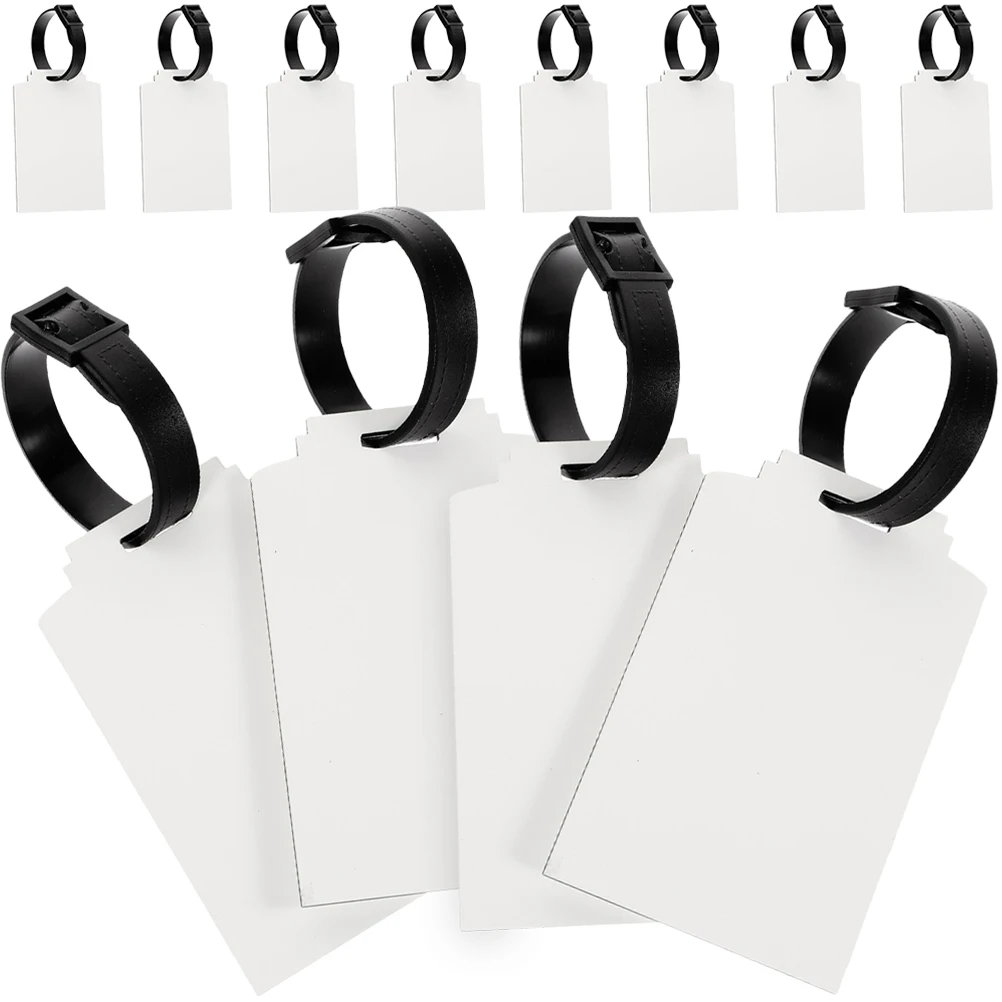 30 Pcs Sublimation Blank Board Luggage Tag Blanks MDF Heat Transfer Suitcase Labels
30 Pcs Sublimation Blank Board Luggage Tag Blanks MDF Heat Transfer Suitcase Labels