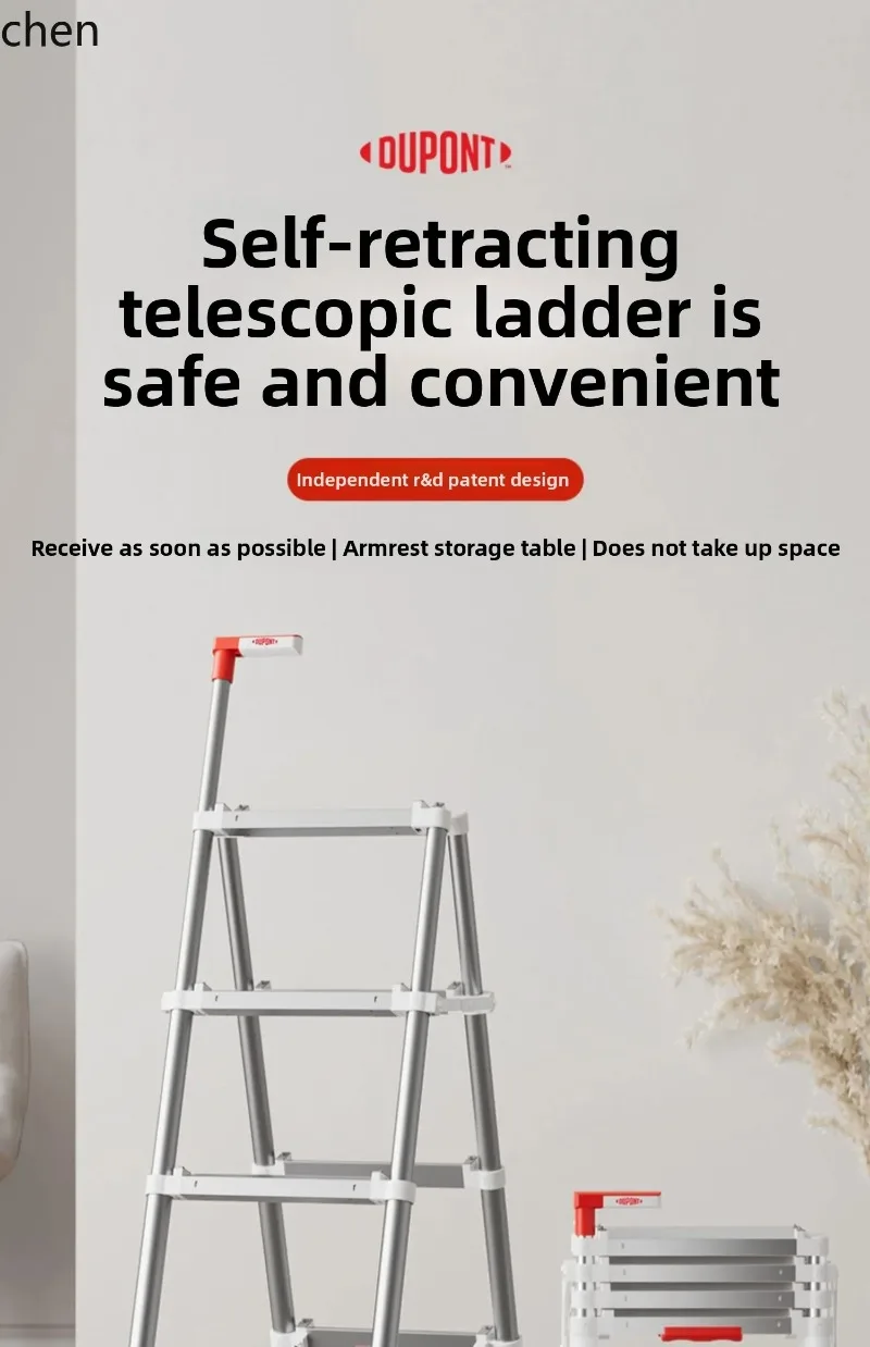 TZ-1 telescopic ladder herringbone ladder aluminum alloy entry folding project bamboo small cloud
TZ-1 telescopic ladder herringbone ladder aluminum alloy entry folding project bamboo small cloud