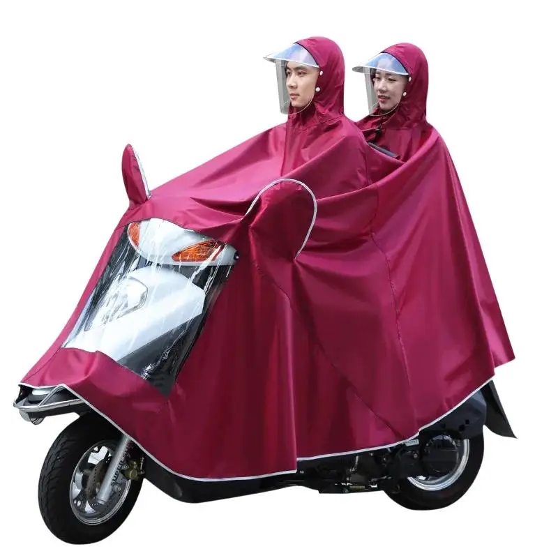Motorcycle Full Coverage Raincoat Double Size with Waterproof Visor for Long Distance Travel
Motorcycle Full Coverage Raincoat Double Size with Waterproof Visor for Long Distance Travel