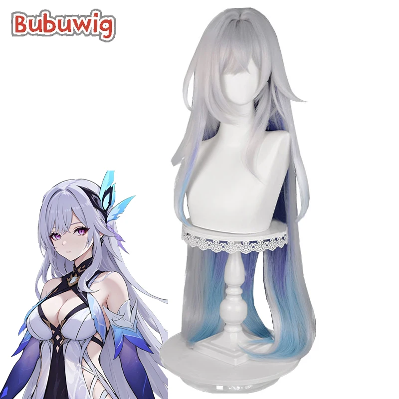 Bubuwig Synthetic Hair Skirk Cosplay Wigs Genshin Impact Skirk 105cm Women Long Straight Grey Mixed Blue Wig Heat Resistant
Bubuwig Synthetic Hair Skirk Cosplay Wigs Genshin Impact Skirk 105cm Women Long Straight Grey Mixed Blue Wig Heat Resistant