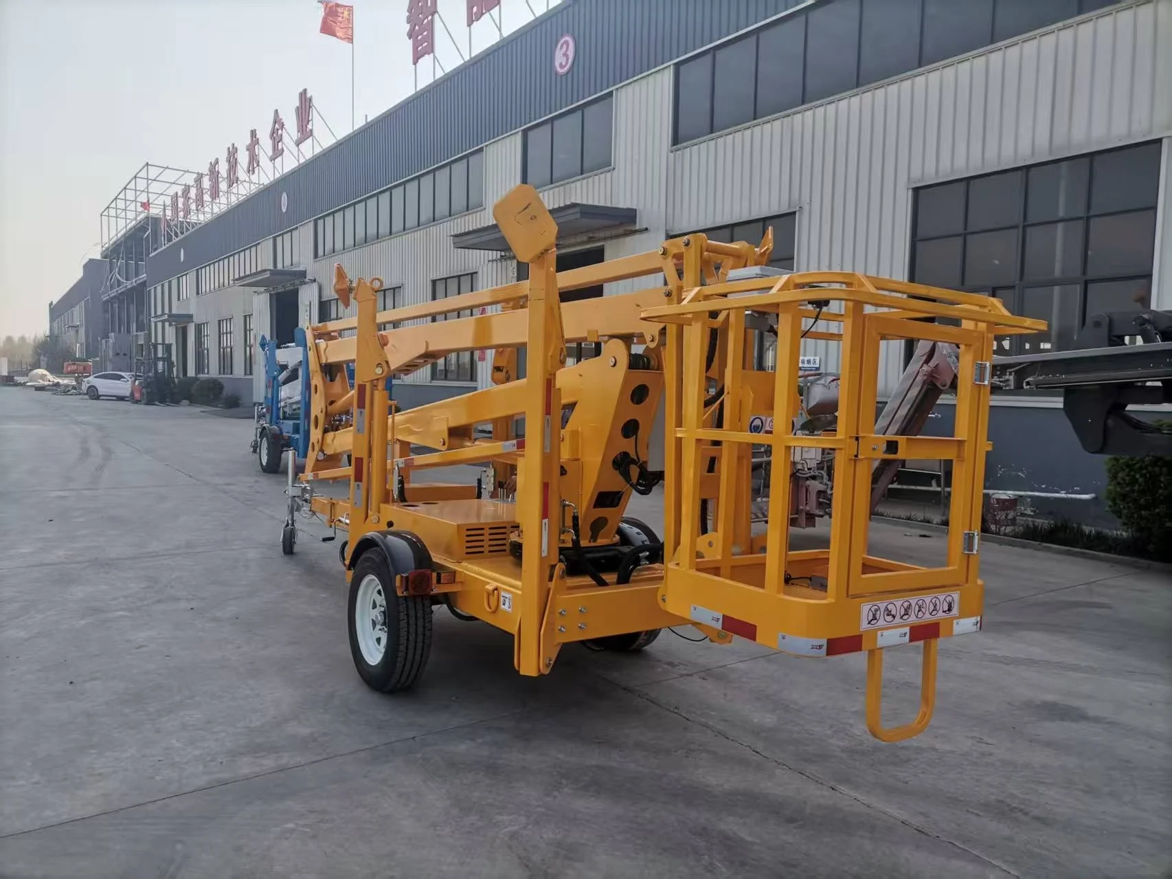 Aerial Lifting Equipment Trailer Boom Lift for Sale 12M 16M 18M 20M
Aerial Lifting Equipment Trailer Boom Lift for Sale 12M 16M 18M 20M