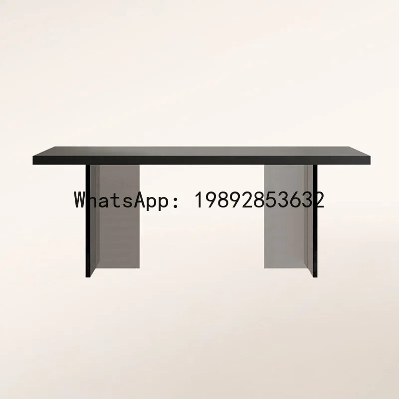 PYJ acrylic slate dining table pure black light luxury modern simple Internet celebrity small apartment
PYJ acrylic slate dining table pure black light luxury modern simple Internet celebrity small apartment