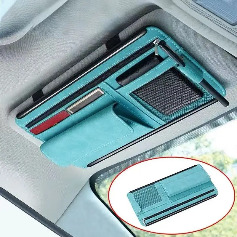 New Car Sun Visor Storage Multifunctional Car Glasses Clamp Car Driving License Holder Automotive interior accessories
New Car Sun Visor Storage Multifunctional Car Glasses Clamp Car Driving License Holder Automotive interior accessories
