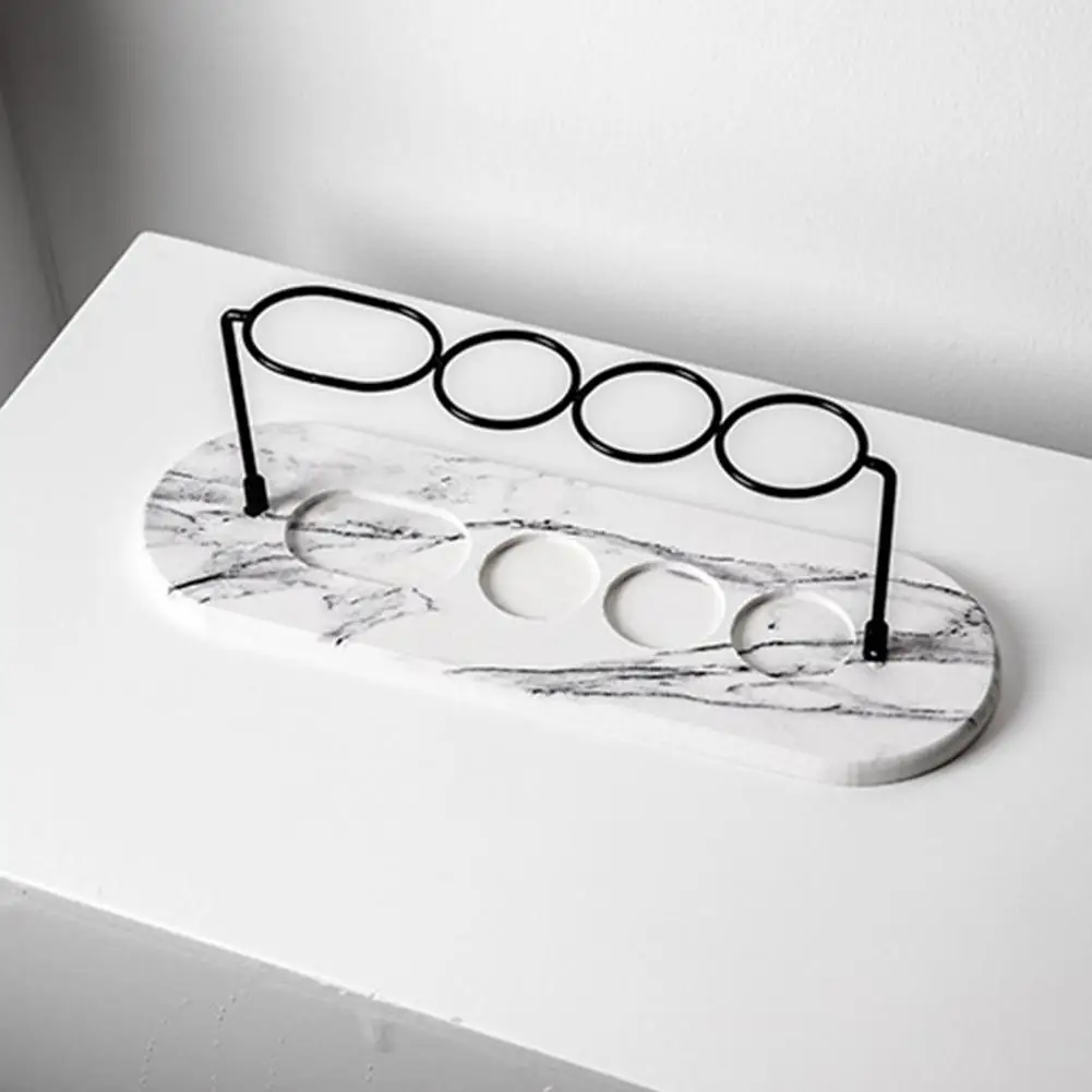 Countertop Stand Bathroom Toothbrush Storage Rack with Drain Tray Multifunctional Organizer for Fast Drying Easy Waterproof
Countertop Stand Bathroom Toothbrush Storage Rack with Drain Tray Multifunctional Organizer for Fast Drying Easy Waterproof
