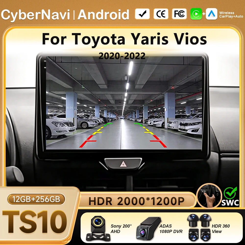 Android 16 Car Radio For Toyota Yaris Vios 2020-2022 Navigation GPS Auto Wireless CarPlay Lntelligent Multimedia Player Wifi
Android 16 Car Radio For Toyota Yaris Vios 2020-2022 Navigation GPS Auto Wireless CarPlay Lntelligent Multimedia Player Wifi