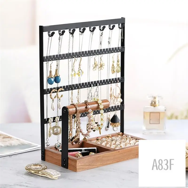 New Jewelry Rack Wooden Velvet Ring Storage Box Bracelet Necklace Jewelry Display Rack For Jewelry Storage, Durable
New Jewelry Rack Wooden Velvet Ring Storage Box Bracelet Necklace Jewelry Display Rack For Jewelry Storage, Durable
