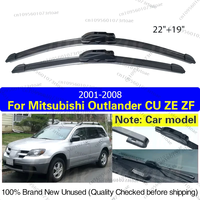 Wiper LHD Front Wiper Blades For Mitsubishi Outlander CU ZE ZF 2001 - 2008 Windshield Windscreen Clean Window Brushes 22"+19"
Wiper LHD Front Wiper Blades For Mitsubishi Outlander CU ZE ZF 2001 - 2008 Windshield Windscreen Clean Window Brushes 22"+19"