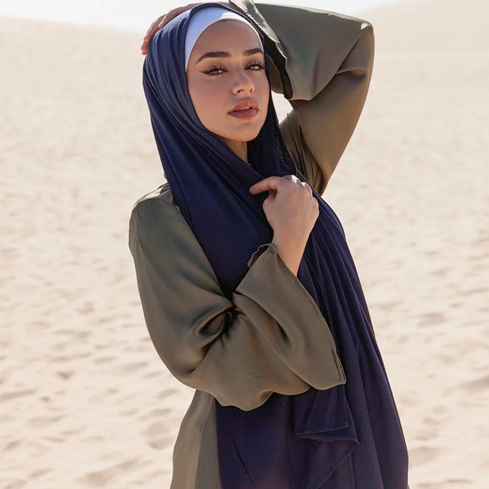 High Quality Chiffon Muslim Headband Breathable Big Size Islamic Scarves Soft Long Women Turbans
High Quality Chiffon Muslim Headband Breathable Big Size Islamic Scarves Soft Long Women Turbans
