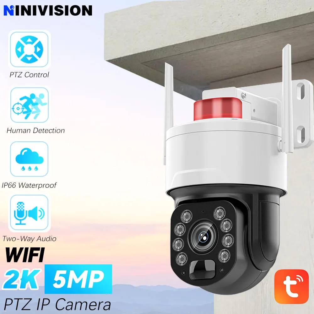 5MP 50X PTZ Optical Zoom Tuya Smartlife Home Human Detection WiFi Camera Outdoor Camera Color Night Vision Network CCTV Audio
5MP 50X PTZ Optical Zoom Tuya Smartlife Home Human Detection WiFi Camera Outdoor Camera Color Night Vision Network CCTV Audio