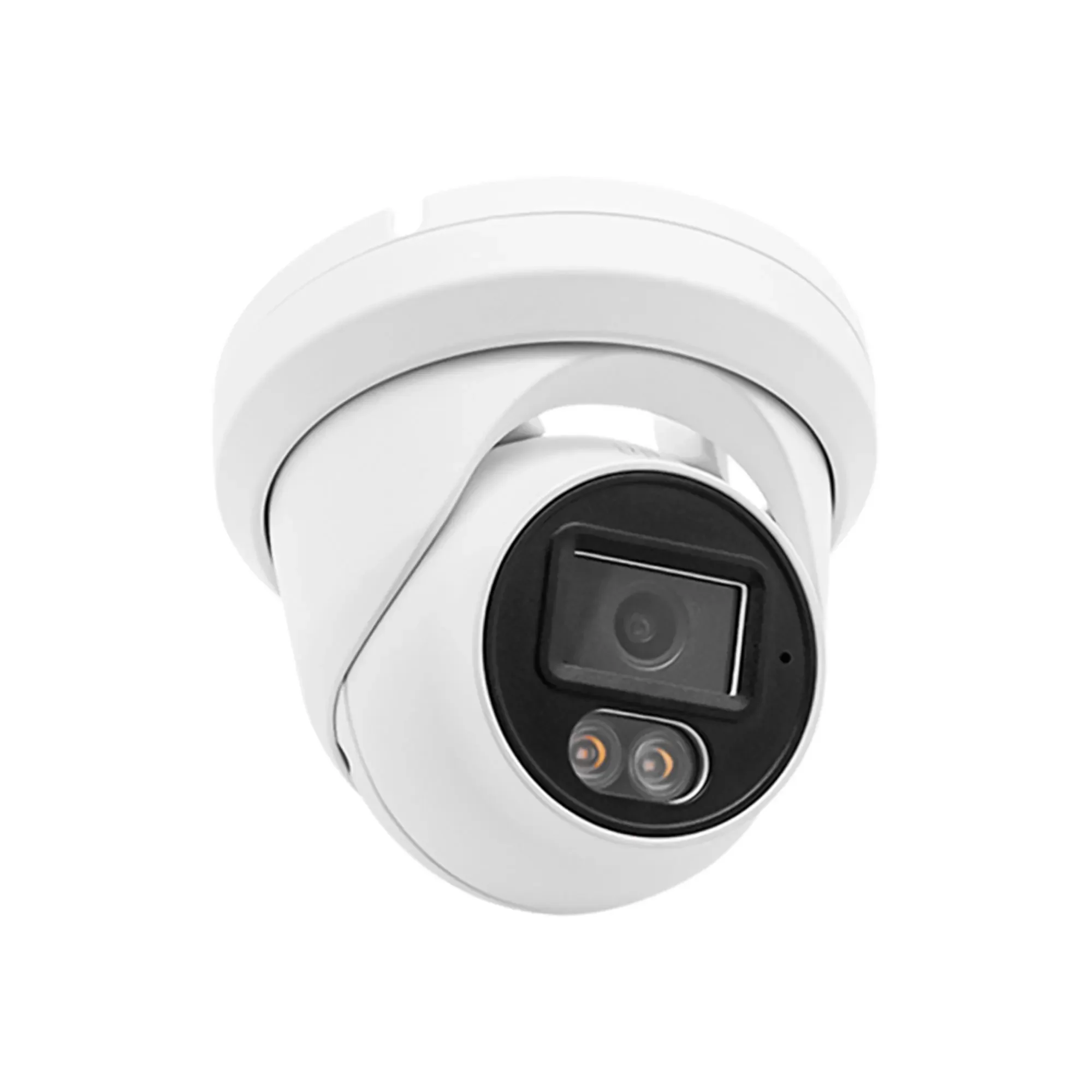 NDAA Compliance 8MP 4K Small intelligent AI turret IP Camera 75ft infrared night vison guardviewer superlive plus NVR compatible
NDAA Compliance 8MP 4K Small intelligent AI turret IP Camera 75ft infrared night vison guardviewer superlive plus NVR compatible