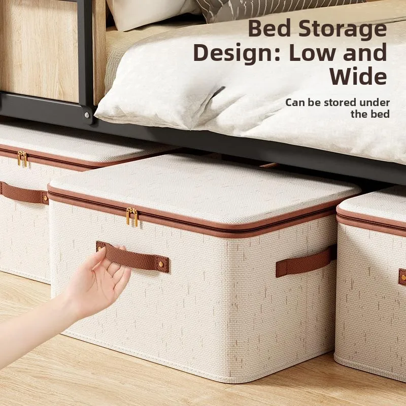 Большой хлопково-льняной органайзер на молнии для хранения одежды в спальне, простой, стильный, китайский бренд
Большой хлопково-льняной органайзер на молнии для хранения одежды в спальне, простой, стильный, китайский бренд