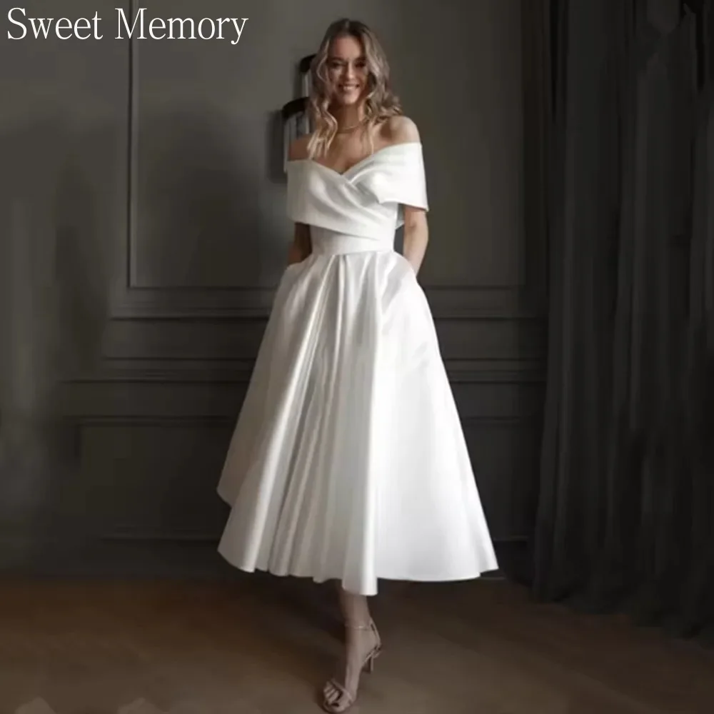 Customized M168 Sweet Memory Black White Wedding Dresses Bride Dress Short Evening Dress Satin Party Dress Formal Gown
Customized M168 Sweet Memory Black White Wedding Dresses Bride Dress Short Evening Dress Satin Party Dress Formal Gown