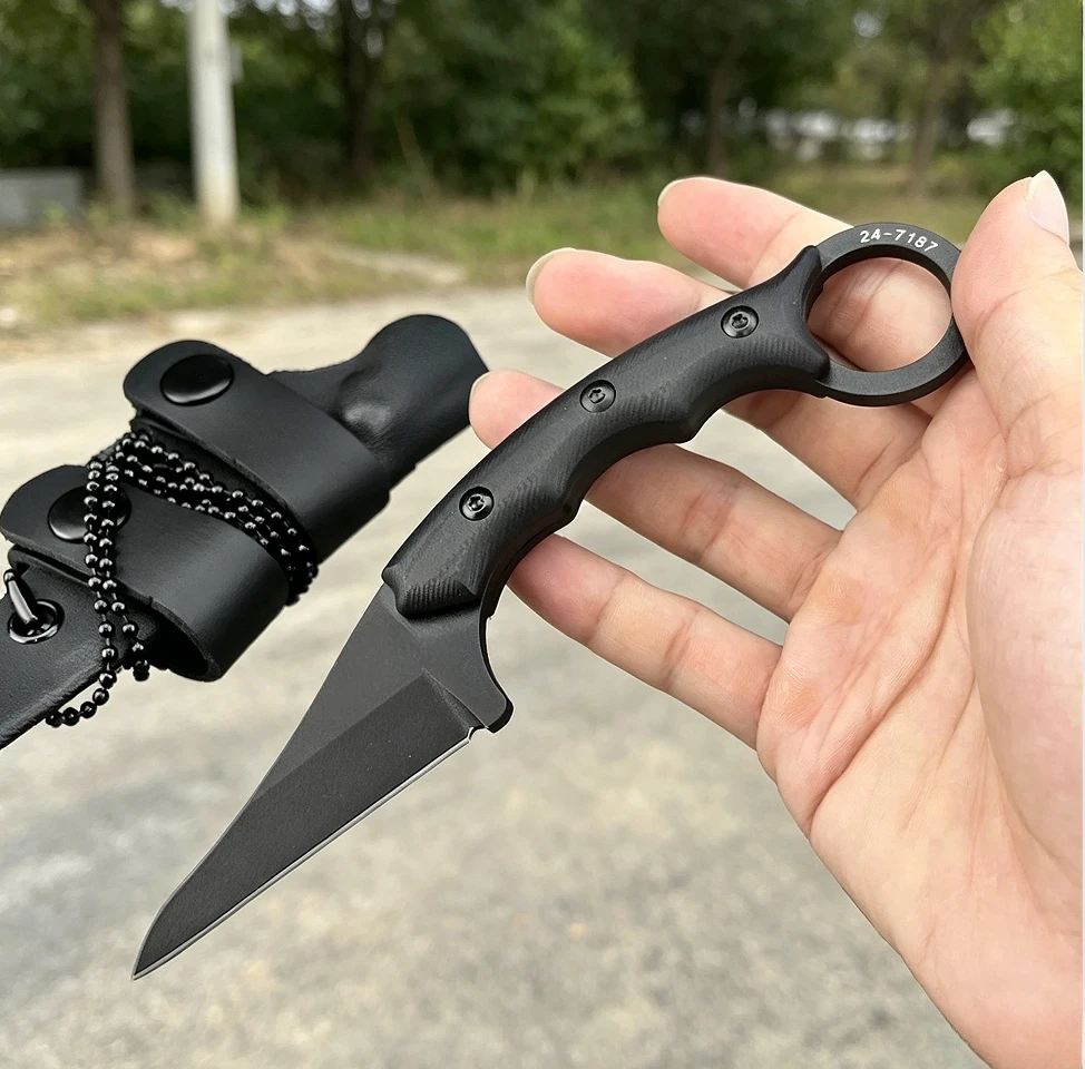 All-Purpose Fixed Blade Knife 8Cr13Mov Blade G10 Handle with Sheath Outdoor Camping Hunting Cutting Tool Hiking Survival Knives
All-Purpose Fixed Blade Knife 8Cr13Mov Blade G10 Handle with Sheath Outdoor Camping Hunting Cutting Tool Hiking Survival Knives