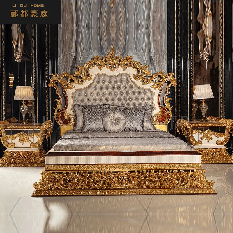 Girl Wood Bed Vintage Unique Bedroom King Size Queen Mattress Bed Double Multifunctional Luxury Cama De Casal Home Furniture
Girl Wood Bed Vintage Unique Bedroom King Size Queen Mattress Bed Double Multifunctional Luxury Cama De Casal Home Furniture