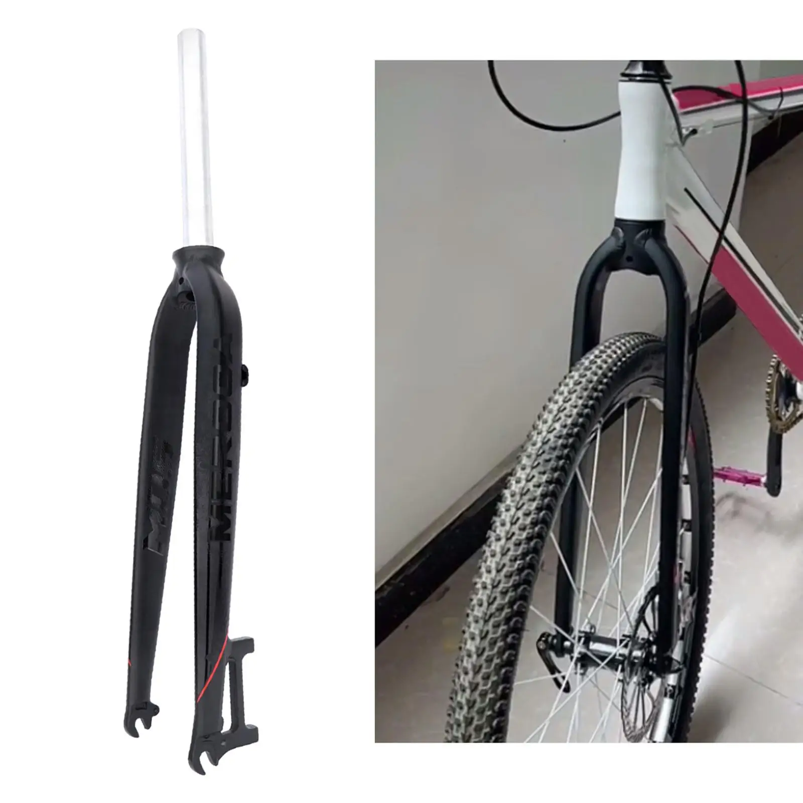 Rigid Disc Brake MTB Fork 1-1/8" 26/27.5/29" Aluminum Alloy Mountain Bike Front Fork
Rigid Disc Brake MTB Fork 1-1/8" 26/27.5/29" Aluminum Alloy Mountain Bike Front Fork