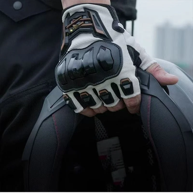 1pair Half finger gloves motorcycle wear cover cycling high-end minimalist breathable gloves Mopei joint protective accessories
1pair Half finger gloves motorcycle wear cover cycling high-end minimalist breathable gloves Mopei joint protective accessories