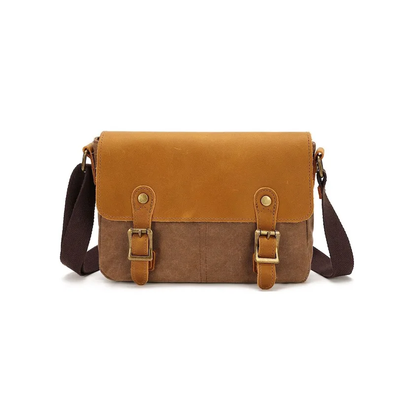 Waxed Canvas Crossbody Bag Messenger Bag with 11 inch pad for party school outdoor camping city walk dating
Waxed Canvas Crossbody Bag Messenger Bag with 11 inch pad for party school outdoor camping city walk dating