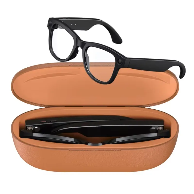 Custom Ultra AI Translation Smart Glasses with 8MP Camera Audio Wearable Headset Smart Eye Glasses with Charging Powerbank
Custom Ultra AI Translation Smart Glasses with 8MP Camera Audio Wearable Headset Smart Eye Glasses with Charging Powerbank