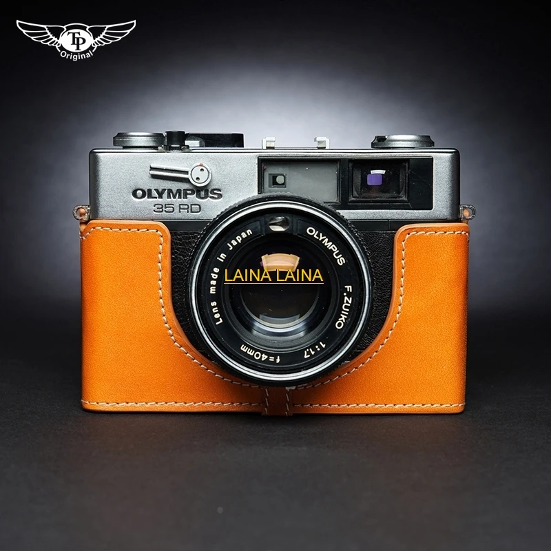 handwork Photo Camera Genuine leather cowhide Bag Body BOX Case For Olympus Trip35 35SP 35 DC 35RD Protective sleeve base shell
handwork Photo Camera Genuine leather cowhide Bag Body BOX Case For Olympus Trip35 35SP 35 DC 35RD Protective sleeve base shell