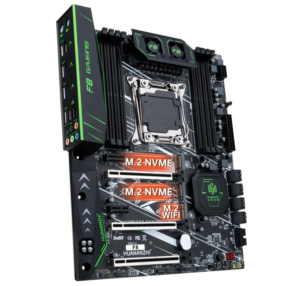 HUANANZBottles X99 F8 Carte mère Intel LGA2011-3 8-CH DDR4 SATA3.0 DDR4 2133MHz
HUANANZBottles X99 F8 Carte mère Intel LGA2011-3 8-CH DDR4 SATA3.0 DDR4 2133MHz
