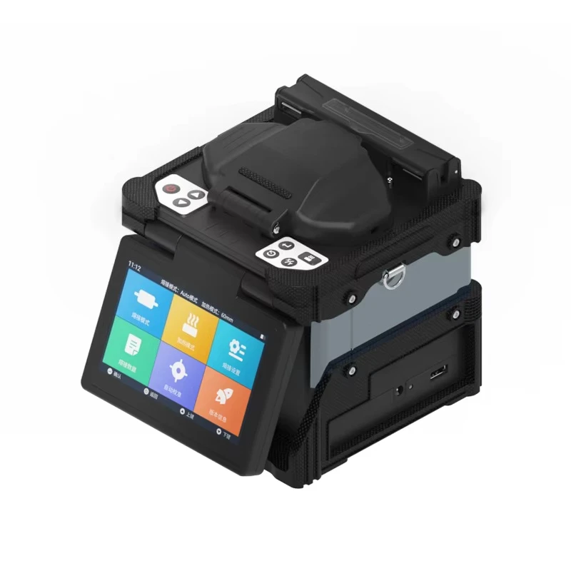 New Model 6 Motor Fiber Fusion Splicer Sr18s Factory Direct Splicing Machine For FTTH
New Model 6 Motor Fiber Fusion Splicer Sr18s Factory Direct Splicing Machine For FTTH