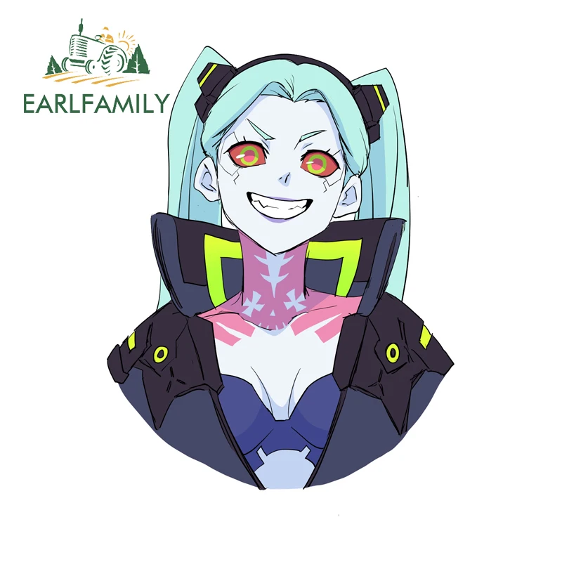 EARLFAMILY Smile Rebecca Peeker Sticker, юмористические мультяшные наклейки на зеркало заднего вида и окна, солнцезащитные, водонепроницаемые, аксессуары для авто
EARLFAMILY Smile Rebecca Peeker Sticker, юмористические мультяшные наклейки на зеркало заднего вида и окна, солнцезащитные, водонепроницаемые, аксессуары для авто