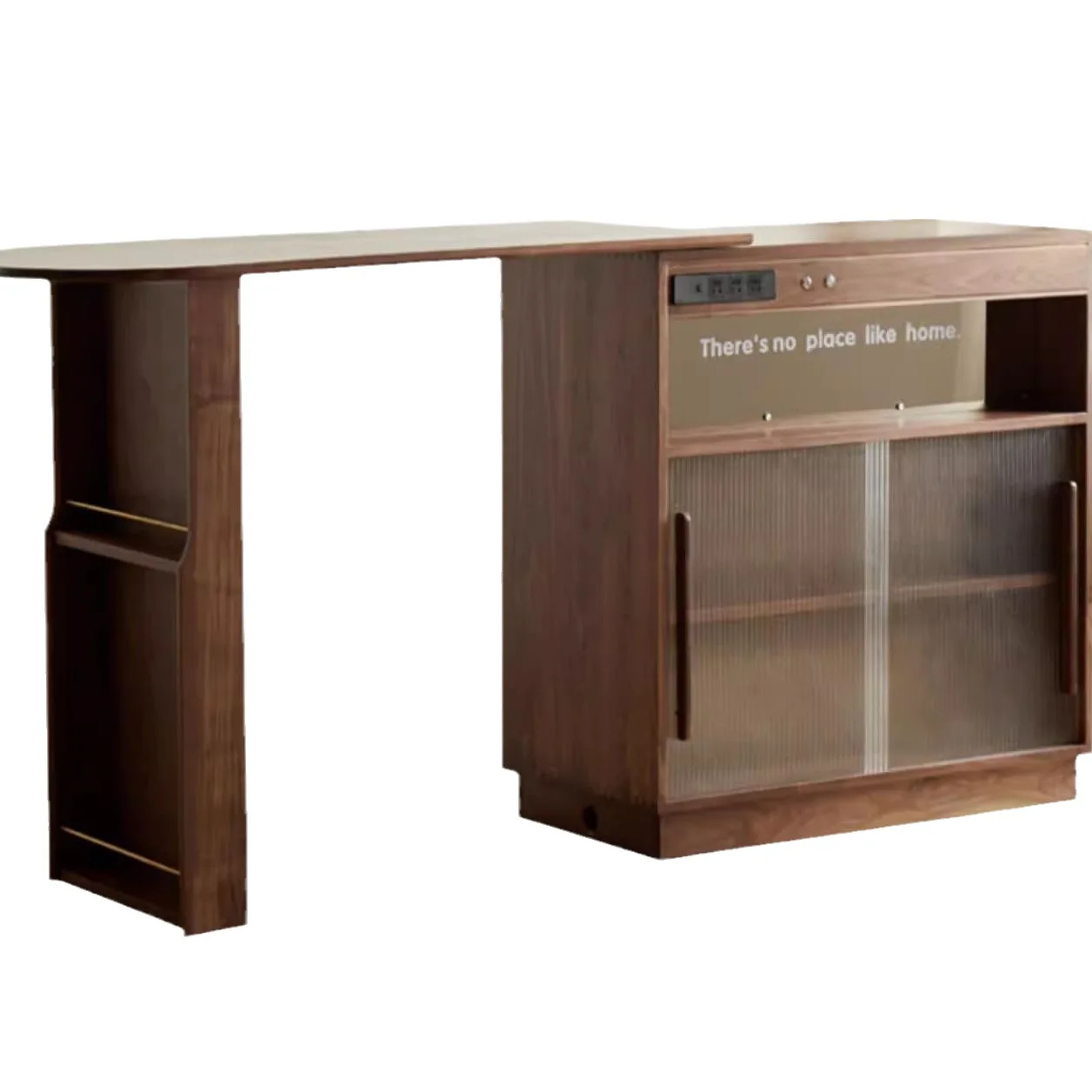 Japanese style, black walnut, solid wood, retractable, island counter, bar
Japanese style, black walnut, solid wood, retractable, island counter, bar