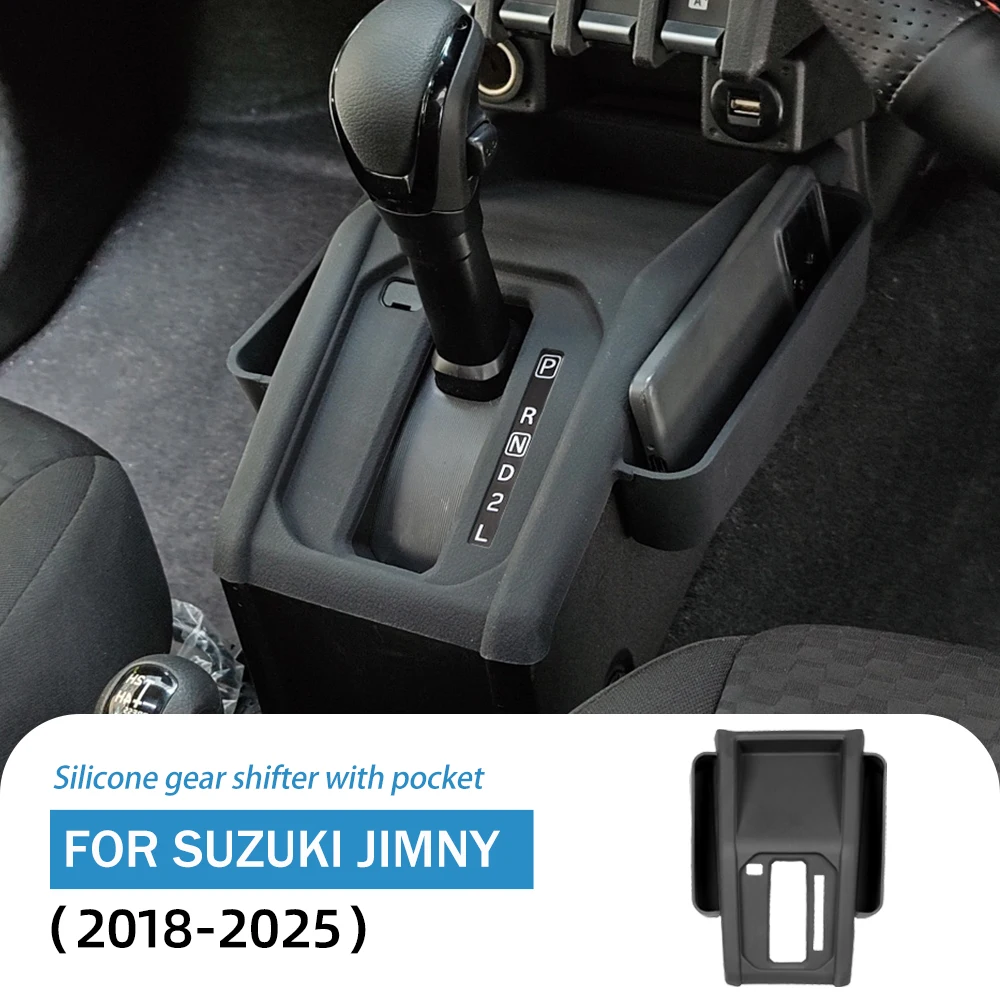 For Suzuki Jimny 18-25 Gear Shifter Storage Box Anti-scratch Wear-resistant Silicone Material Interior Organizer Car Accessories
For Suzuki Jimny 18-25 Gear Shifter Storage Box Anti-scratch Wear-resistant Silicone Material Interior Organizer Car Accessories