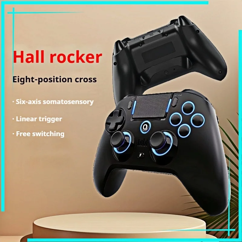 Qrd N5-Ps4 Wireless Game Controller Hall Linear Trigger Electromagnetic Induction With Touchpad High Precision Long Battery Life
Qrd N5-Ps4 Wireless Game Controller Hall Linear Trigger Electromagnetic Induction With Touchpad High Precision Long Battery Life