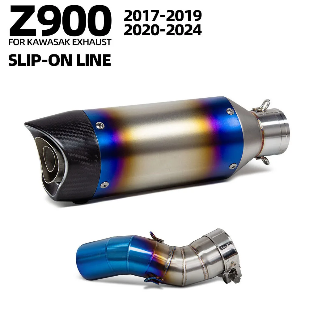 Z900/SE Exhaust Muffler For Kawasaki Z900 Z900SE 2017-2026 Motorcycle Exhausts Slip on Line Kit Super Street Bike Tail Pipe
Z900/SE Exhaust Muffler For Kawasaki Z900 Z900SE 2017-2026 Motorcycle Exhausts Slip on Line Kit Super Street Bike Tail Pipe