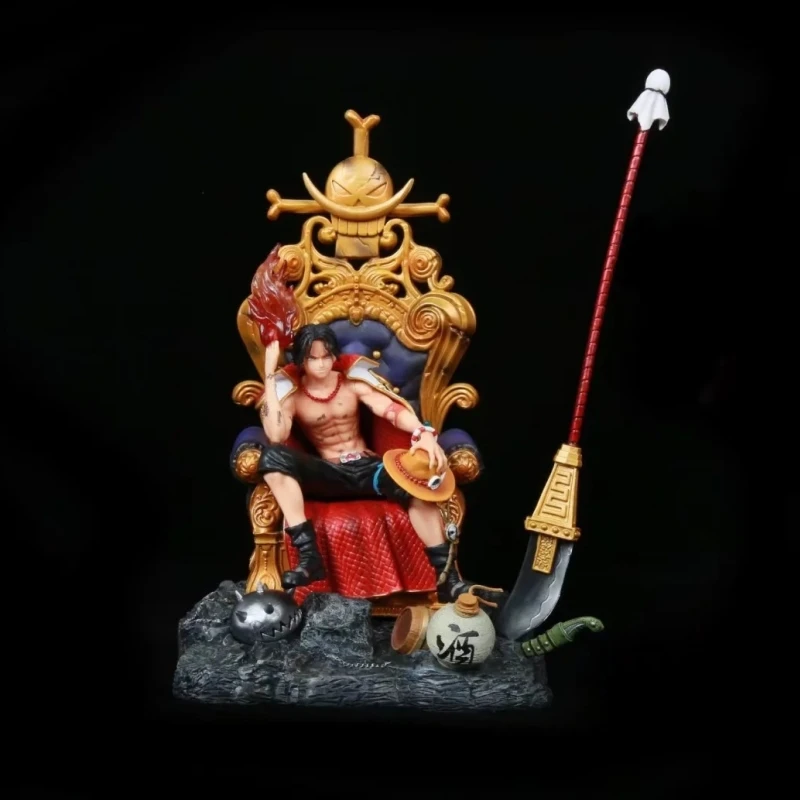 30cm Ace Sit On The Throne Resonance Series Anime Figure Model Statue Collection Desktop Decoration Ornament Toys Gift
30cm Ace Sit On The Throne Resonance Series Anime Figure Model Statue Collection Desktop Decoration Ornament Toys Gift