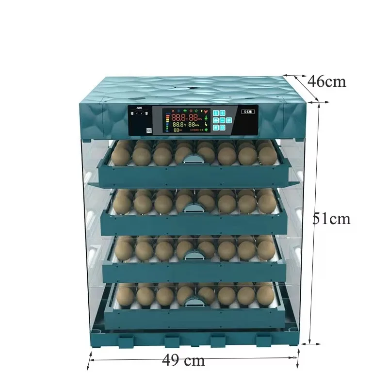 Dark Green 256 s Automatic Turning Incubator High Hatching Rate for Chicken Duck Poultry Farm Home Use
Dark Green 256 s Automatic Turning Incubator High Hatching Rate for Chicken Duck Poultry Farm Home Use