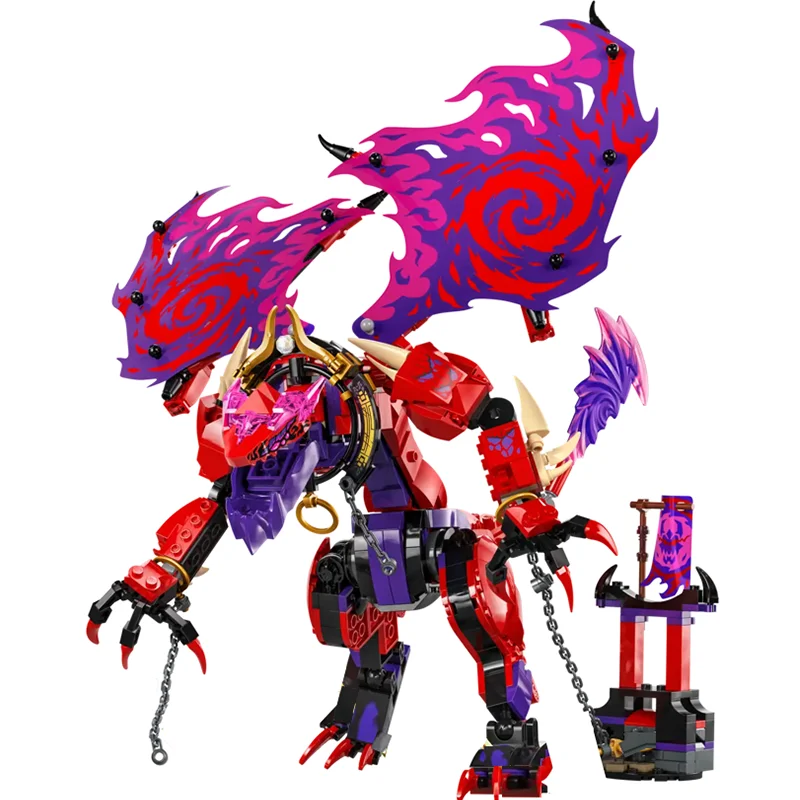 Compatible Brands Brick Sets Ninja Series Building Blocks Thunderfang Dragon of Chaos Dragons Rising MOC Toys Kids Gift
Compatible Brands Brick Sets Ninja Series Building Blocks Thunderfang Dragon of Chaos Dragons Rising MOC Toys Kids Gift