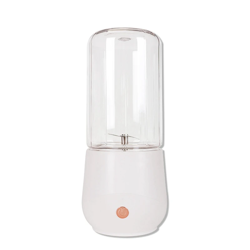 One-Handed Drinking Mini Blender for Shakes and Smoothies, Personal Blender with Rechargeable USB, White
One-Handed Drinking Mini Blender for Shakes and Smoothies, Personal Blender with Rechargeable USB, White