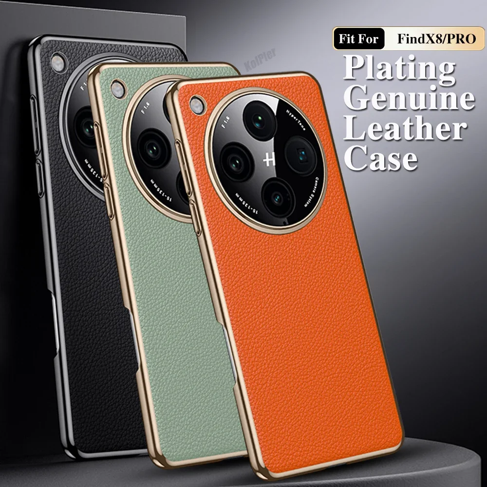 Original Case For OPPO FIND X8 PRO / FINDX8 Luxury leather Hard Shockproof Cover For FINDX8PRO Plating Lens Protection Coque
Original Case For OPPO FIND X8 PRO / FINDX8 Luxury leather Hard Shockproof Cover For FINDX8PRO Plating Lens Protection Coque