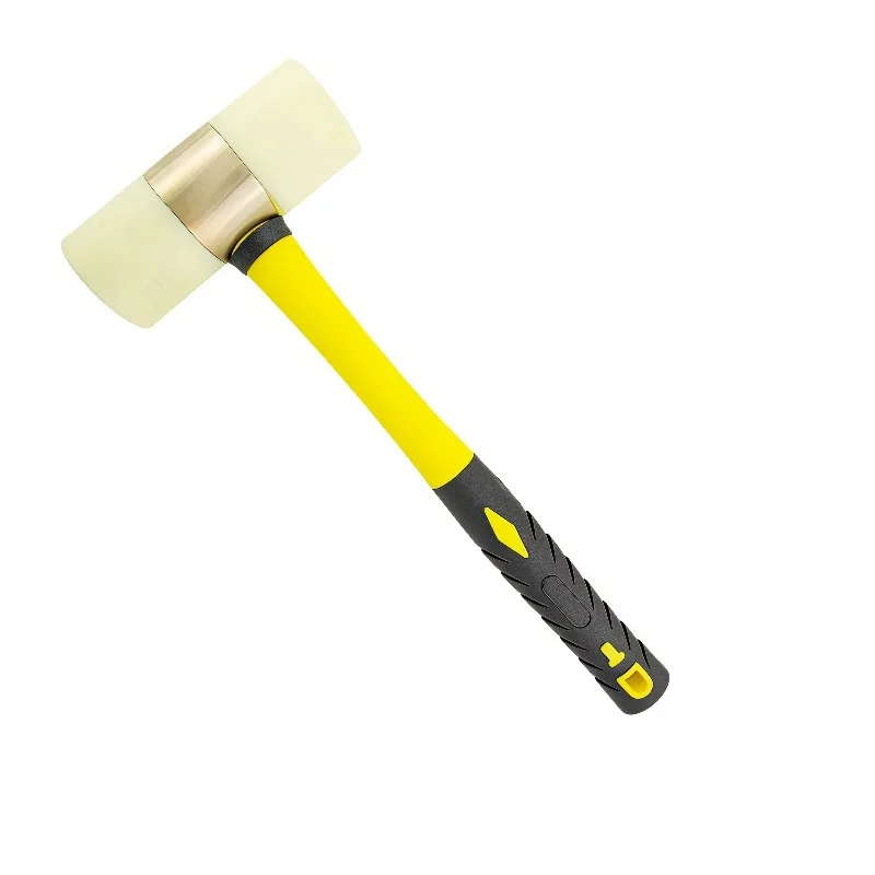 Многофункциональный взрывозащищенный нейлоновый мягкий молоток диаметром 330 мм с ручкой из стекловолокна
Многофункциональный взрывозащищенный нейлоновый мягкий молоток диаметром 330 мм с ручкой из стекловолокна