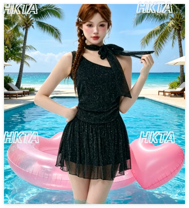 Vintage Chic One-piece Swimsuit Asymmetrical Shoulder New Summer Irregular One Shoulder Shimmering Silk Swimsuit Jumpsuit Bikini
Vintage Chic One-piece Swimsuit Asymmetrical Shoulder New Summer Irregular One Shoulder Shimmering Silk Swimsuit Jumpsuit Bikini