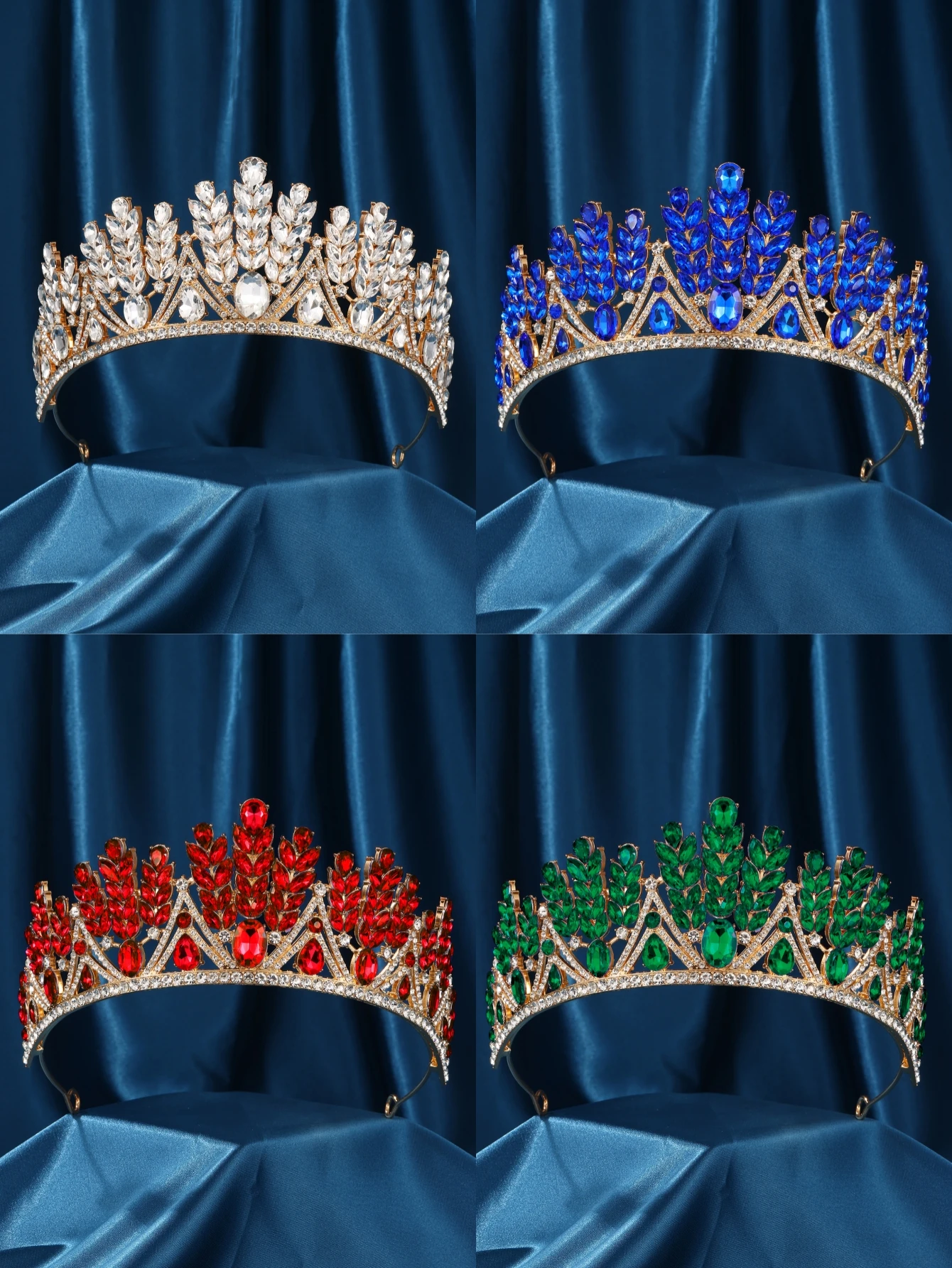 Baroque luxury sparkly crystal bridal tiaras crowns geometric rhinestone pageant diadem bride headbands wedding acces
Baroque luxury sparkly crystal bridal tiaras crowns geometric rhinestone pageant diadem bride headbands wedding acces