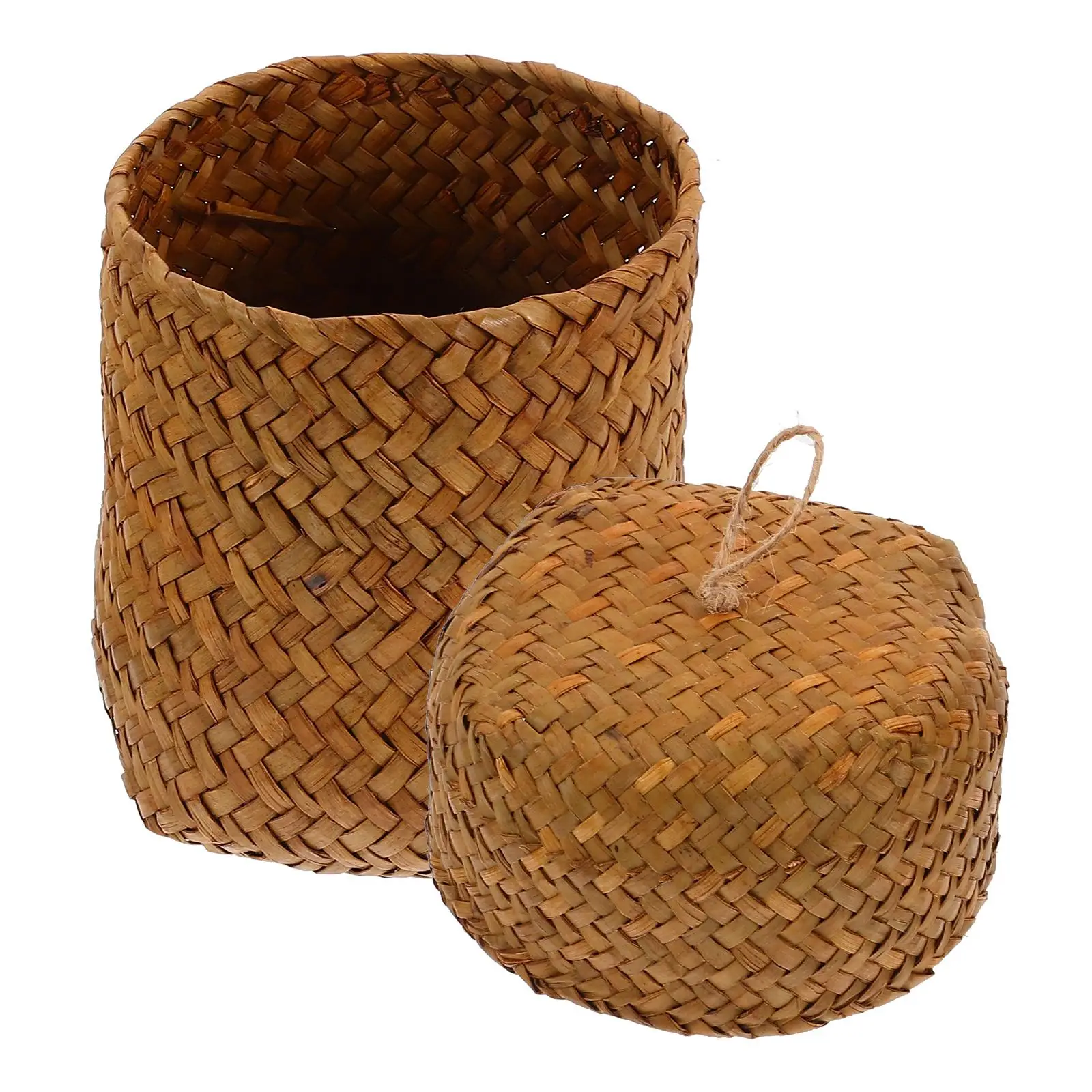 Mini Gift Box Seagrass Basket Natural Color Candy Holder Small Round Baskets Living Room Decorative Storage Handmade Woven
Mini Gift Box Seagrass Basket Natural Color Candy Holder Small Round Baskets Living Room Decorative Storage Handmade Woven