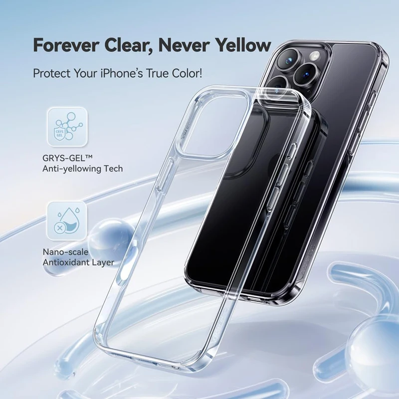 Crystal Silicone Case for iPhone 17 Air 16E 16 15 14 13 12 11 Pro XS Max XR X 7 8 Plus 6 6s 5 5s SE 2022 2020 2016 Back Cover
Crystal Silicone Case for iPhone 17 Air 16E 16 15 14 13 12 11 Pro XS Max XR X 7 8 Plus 6 6s 5 5s SE 2022 2020 2016 Back Cover