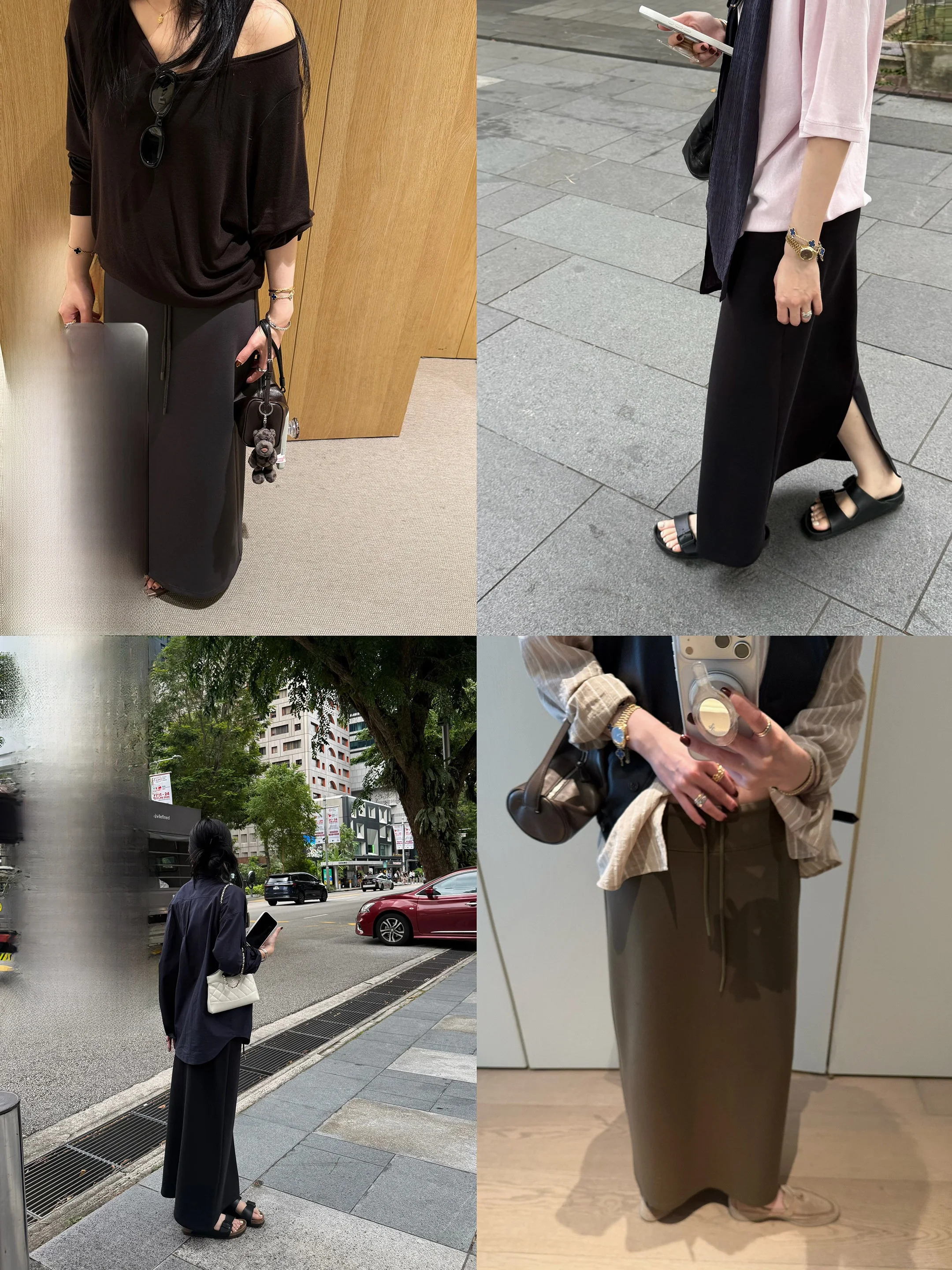 Elielim Low Waist Modal Air Layer Midi Skirt Slimming Hip Covering Basic Style Ladies Fashion Summer Polyester Modal Spandex
Elielim Low Waist Modal Air Layer Midi Skirt Slimming Hip Covering Basic Style Ladies Fashion Summer Polyester Modal Spandex