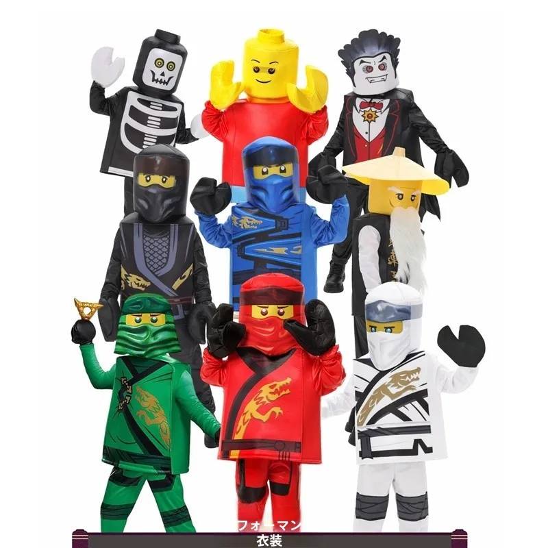 Funny Ninja Costume Set for Boys And Girls Halloween Children's Day Performance Outfit Figure Outfit Stage Costume
Funny Ninja Costume Set for Boys And Girls Halloween Children's Day Performance Outfit Figure Outfit Stage Costume