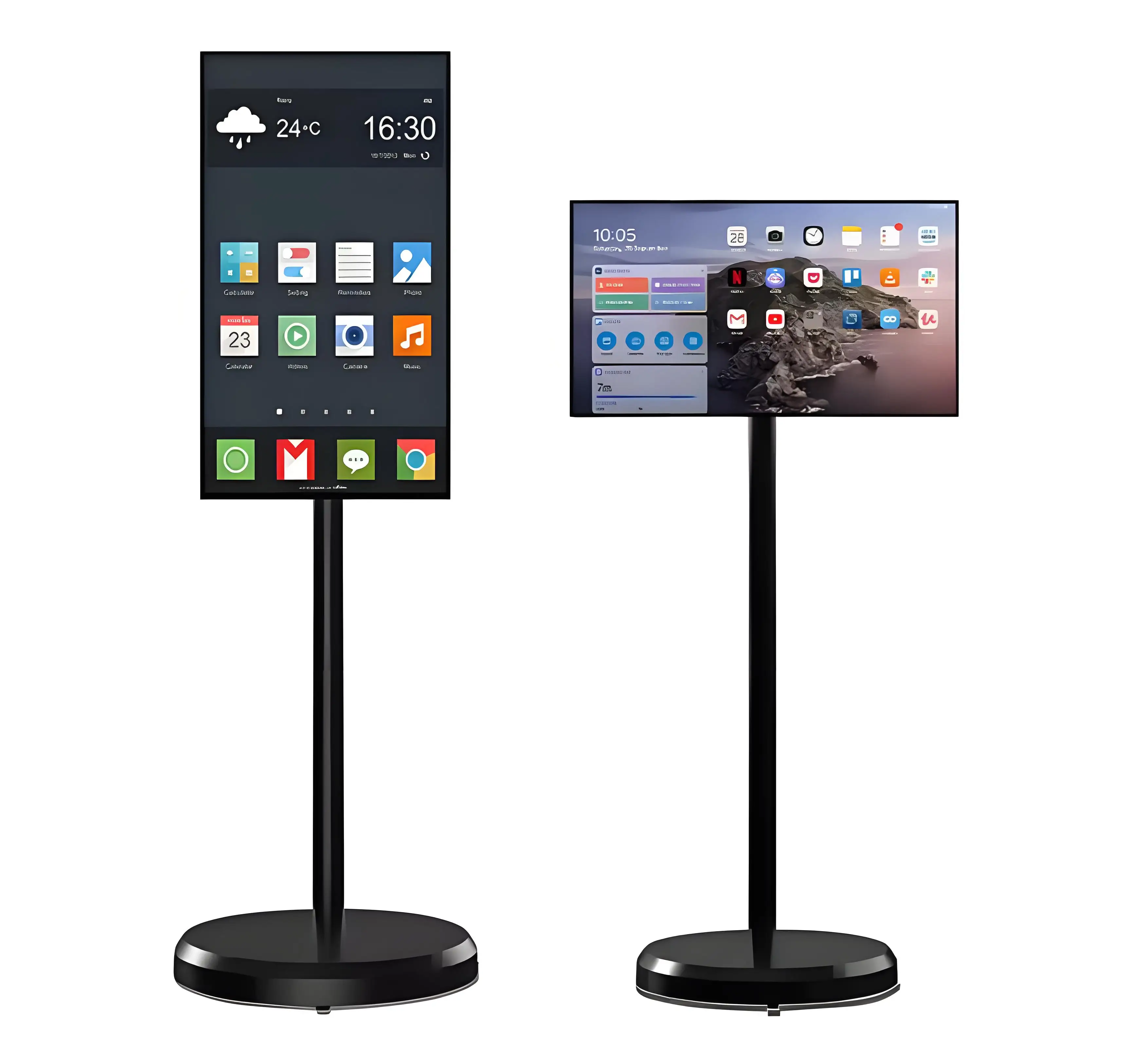 Ce/Rohs Certified Android System Touch Screen Wireless Movable Kiosk Wheels Watch Movie Fitness IPS Panel Full HD MTK8788
Ce/Rohs Certified Android System Touch Screen Wireless Movable Kiosk Wheels Watch Movie Fitness IPS Panel Full HD MTK8788