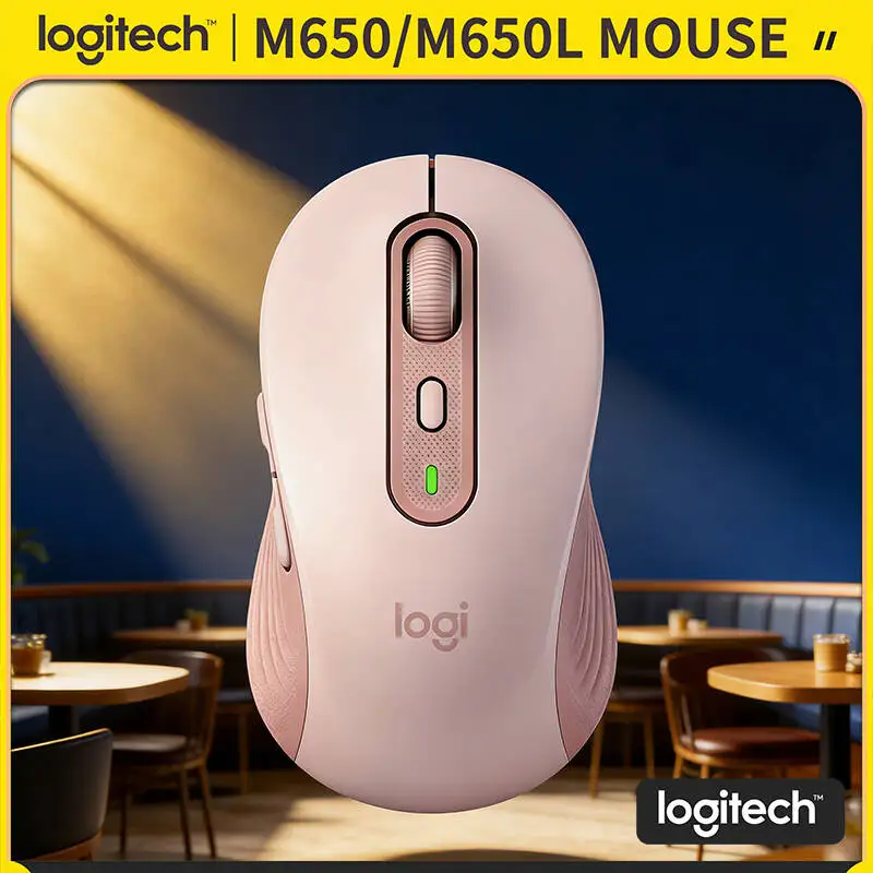 Беспроводная эргономичная мышь Logitech M650/M650L - режимы SmartWheel Speed, сенсор 4000 DPI, 24 месяца автономной работы, резиновые накладки на кнопках
Беспроводная эргономичная мышь Logitech M650/M650L - режимы SmartWheel Speed, сенсор 4000 DPI, 24 месяца автономной работы, резиновые накладки на кнопках