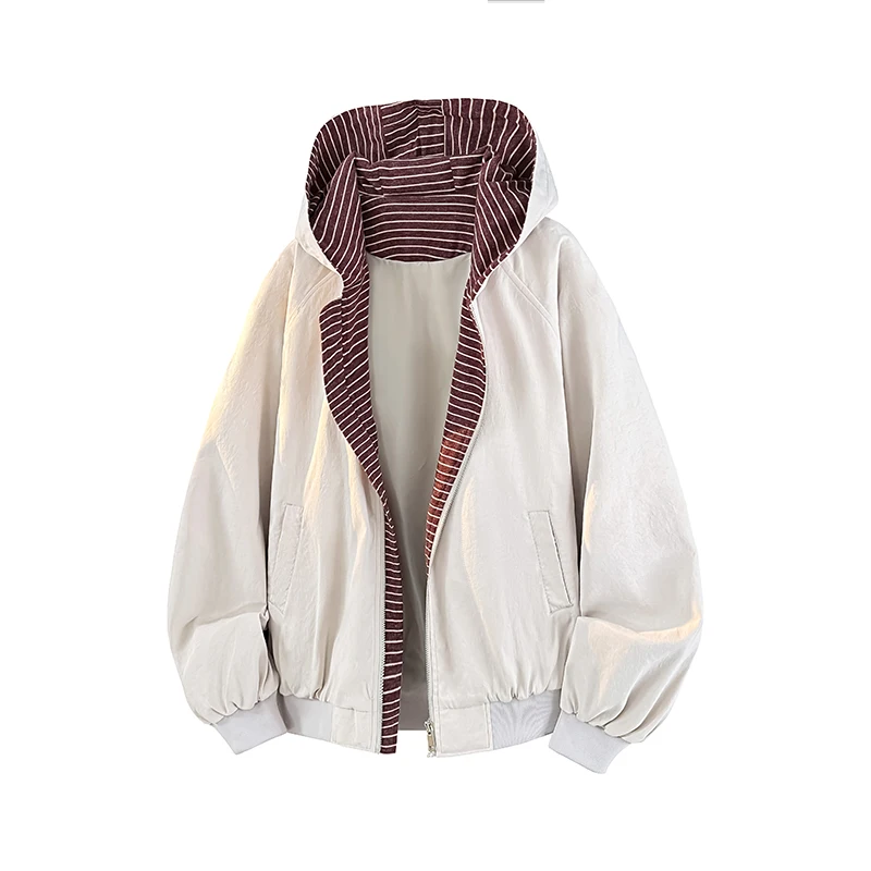 Ja Trans Ocean American Sle Hooded Striped Color Blo Jaet Loose Fit Zipper Open Cardigan Trendy New Outerwear for Men...
Ja Trans Ocean American Sle Hooded Striped Color Blo Jaet Loose Fit Zipper Open Cardigan Trendy New Outerwear for Men...