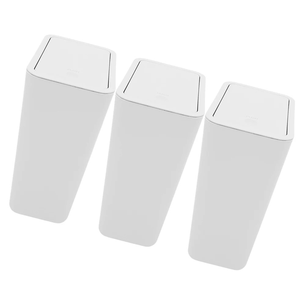 3PCS Press Trash Can Waste Bin for Kitchen Bathroom Office Bedroom Black Reusable Plastic Garbage Bucket Large Capacity Easy to
3PCS Press Trash Can Waste Bin for Kitchen Bathroom Office Bedroom Black Reusable Plastic Garbage Bucket Large Capacity Easy to